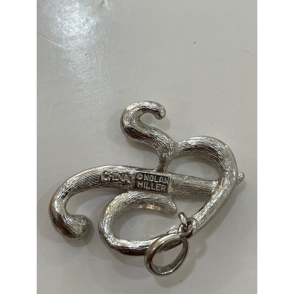 Nolan Miller Script Initial “R” Pendant - Picture 4 of 4